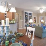Beautiful Interior of a Model Home at Riverbend