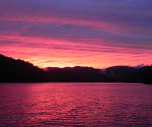 Sunset Over Lake Nantahala