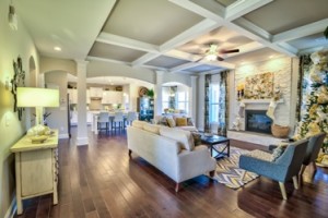 Springfield Model Home Living Area