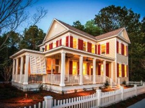 Lowcountry home at Freeman's Point on James Island small